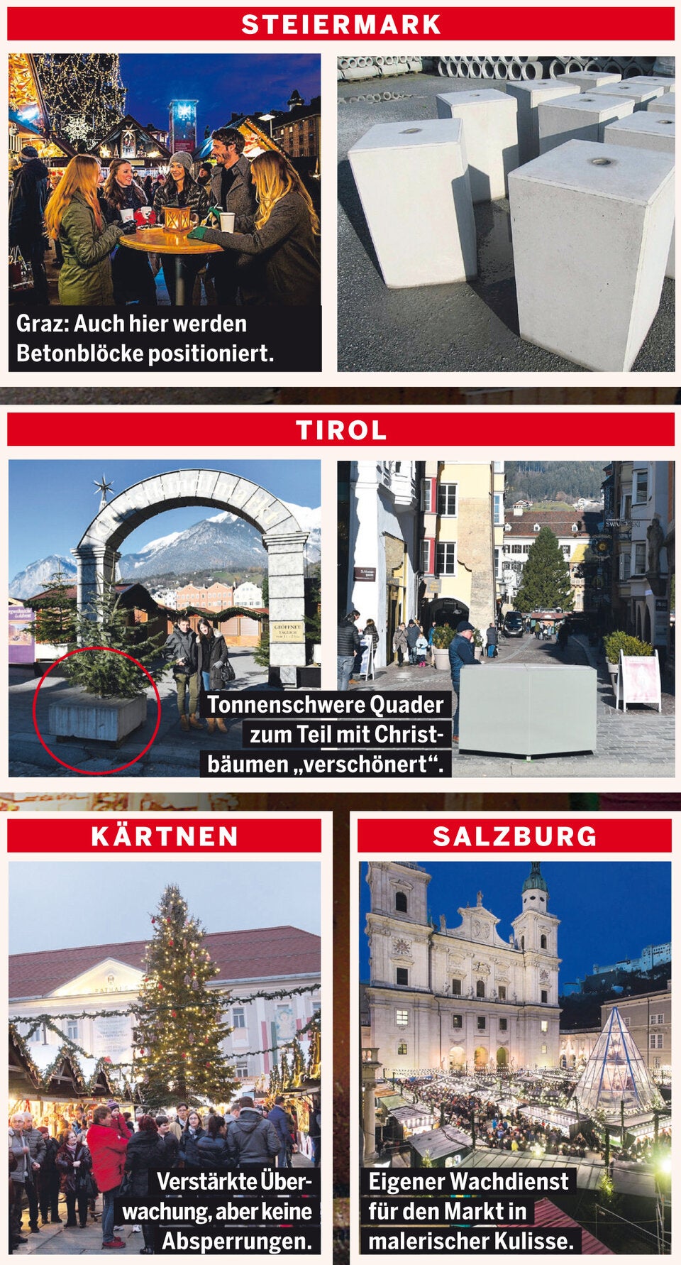 Terror-Alarm: Christkind streng bewacht