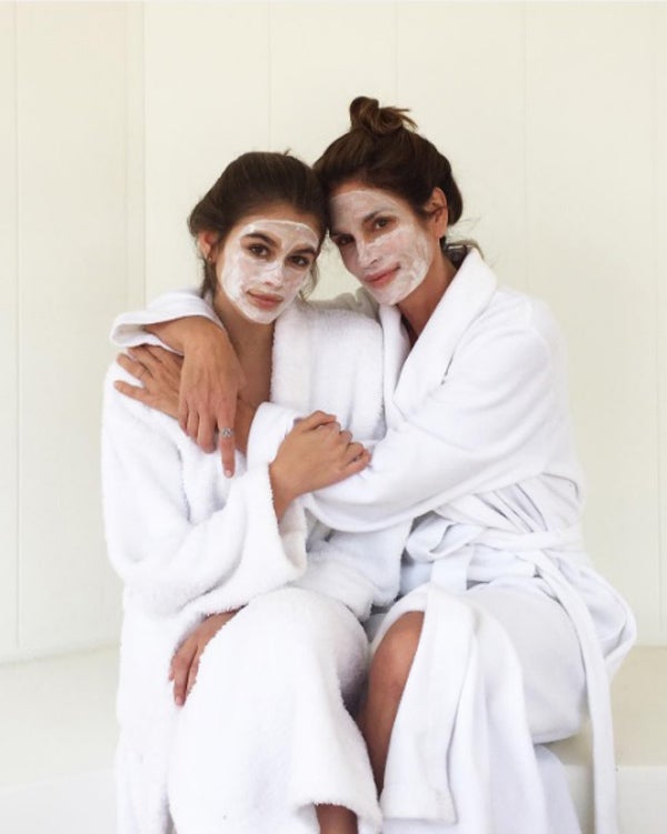 Cindy Crafword & Kaia Gerber