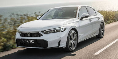 Honda Civic: Benzin-Hybrid-Japaner, mit dynamisierter Optik