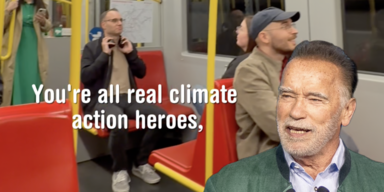 Schwarzenegger-Durchsage in den Wiener Linien