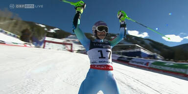 Tina Maze krönt sich zur Kombi-Weltmeisterin