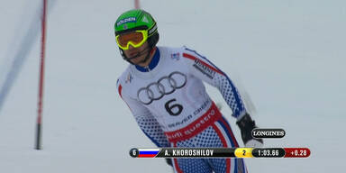 Alexander Khoroshilov nah an Hirscher dran