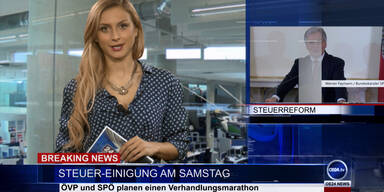 News TV: Steuerreform? & Helikopter Unfall