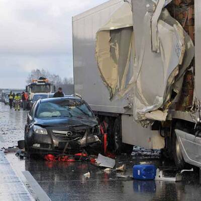 Massencrash bei Cloppenburg 