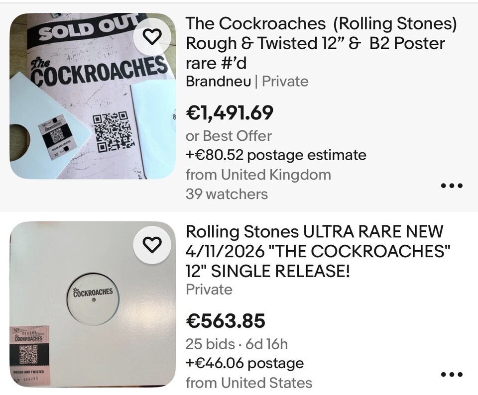 Rock-Hammer: Der neue Hit der Rolling Stones kostet schon über 1.400 Euro!