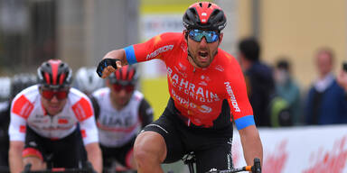 Radprofi Sonny Colbrelli bei der Tour de Romandie