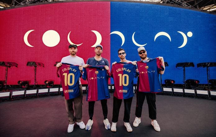 Coldplay kleiden jetzt den FC Barcelona ein