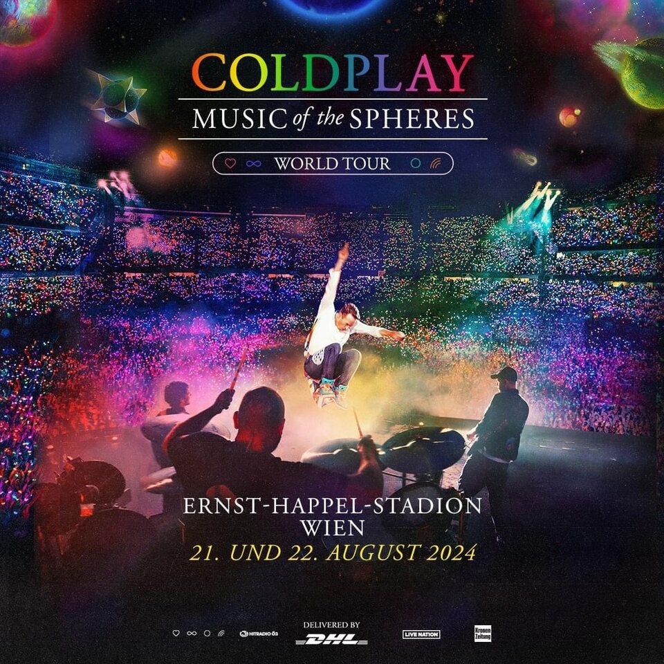 Coldplay liefern Wien-Doppelpack