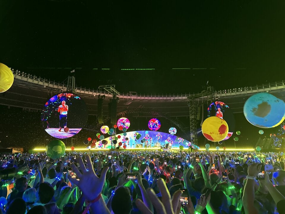 Coldplay sind die absoluten Konzertkönige!