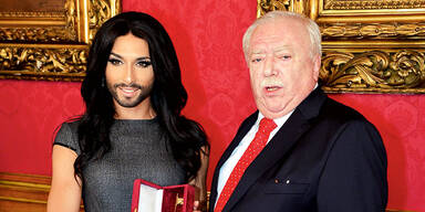 Conchita geehrt: "Bleibe in Wien"