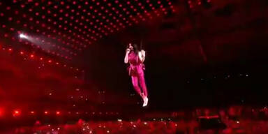 Das zeigte der ORF vom Wurst-Auftritt NICHT!