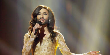 Conchita: Mega-Plakat am Times Square