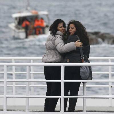 Tränen zum Gedenken an Costa Concordia