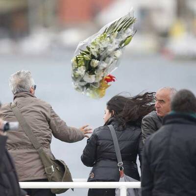 Tränen zum Gedenken an Costa Concordia