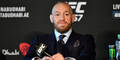 MMa-Kämpfer Conor McGregor auf einer UFC-Pressekonferenz