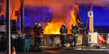 Sperrm&uuml;ll-Container brannte zweimal in einer Nacht