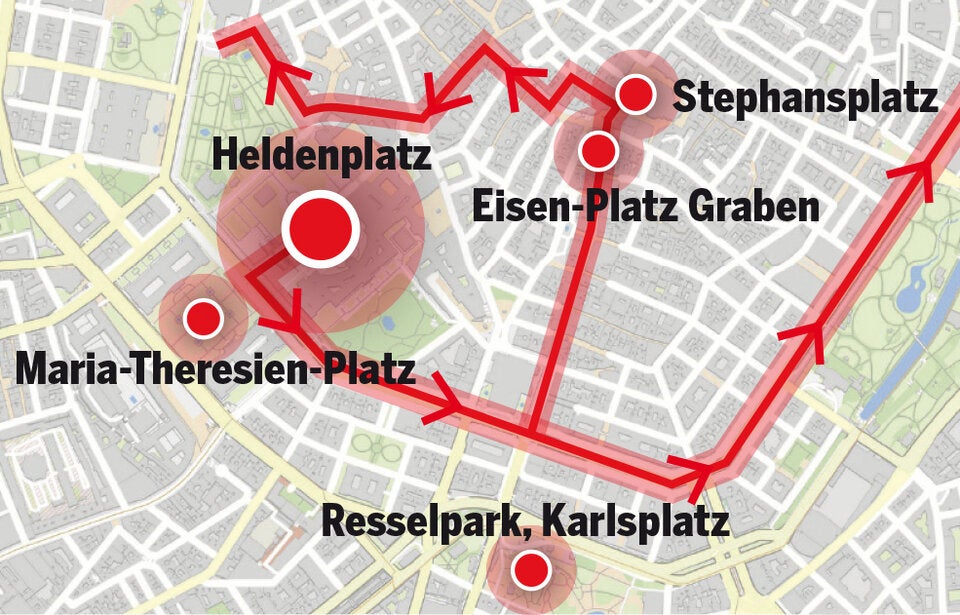 Mehr als 20.000 Teilnehmer: Wien versinkt heute im Demo-Wahnsinn