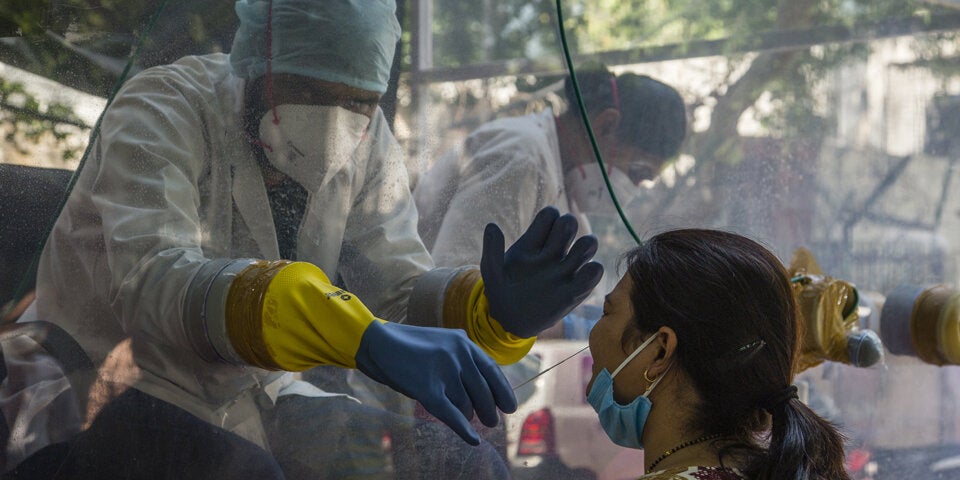 Corona-Hölle Indien: 'Junge Braut starb 10 Tage nach ihrer Hochzeit'