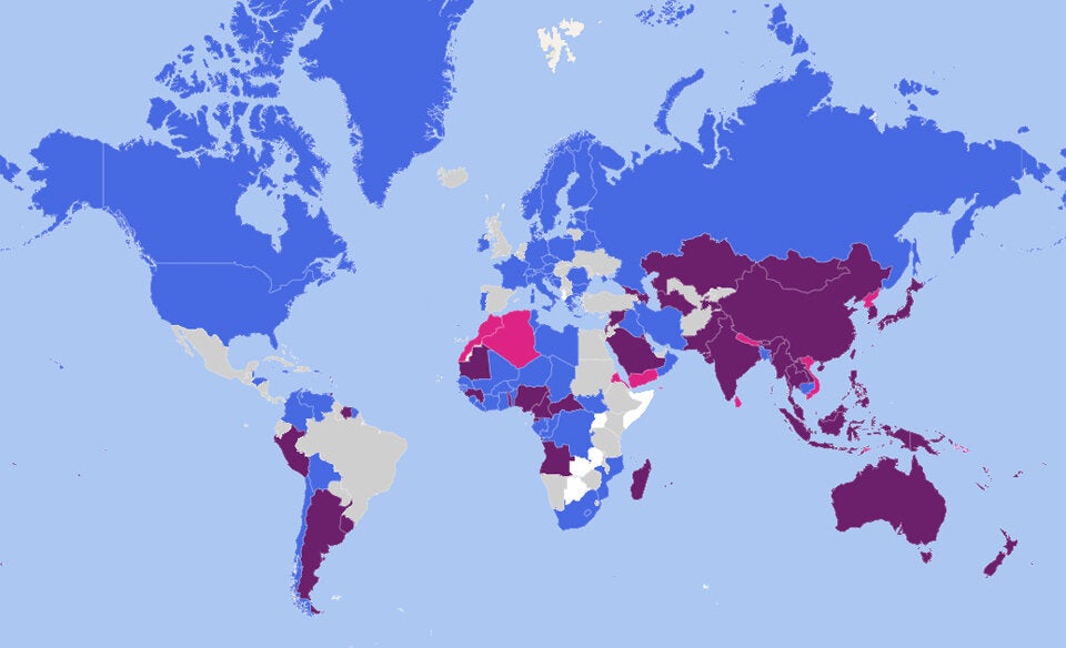 Diese Länder sollten Sie 2022 (nicht) bereisen