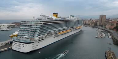 Costa Smeralda legte in Savona ab