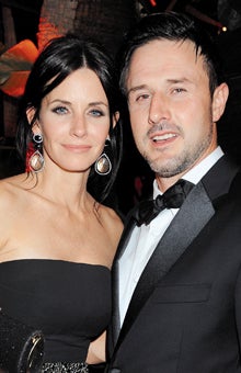 Courtney Cox (45) und David Arquette (38)