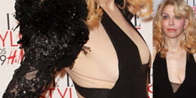 Courtney Love: Hängebusen & Hautfalten