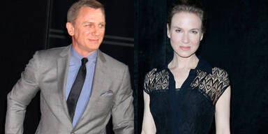 Daniel Craig und Renee Zellweger