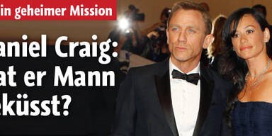 Kuss: Daniel Craig mit Mann erwischt
