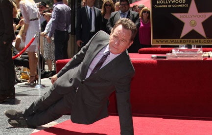 Hollywood-Stern für Bryan Cranston
