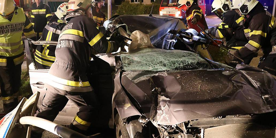 Unfall in Pölfing-Brunn