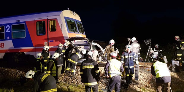 Crash Zug Auto St. Pölten