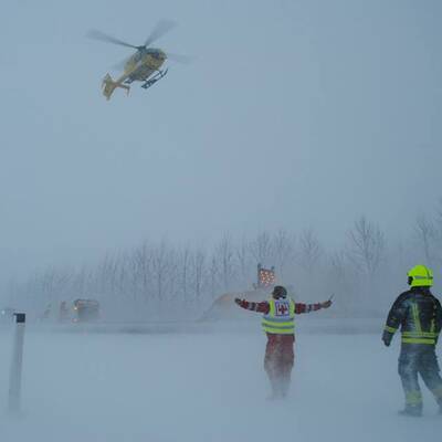 Massencrash auf der A1  