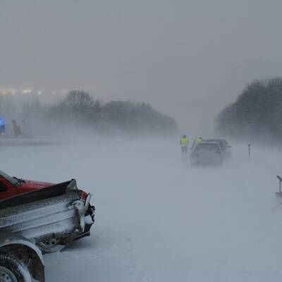 Massencrash auf der A1  