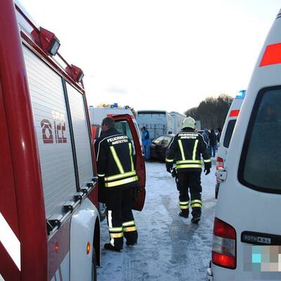 Massencrash auf der A1  
