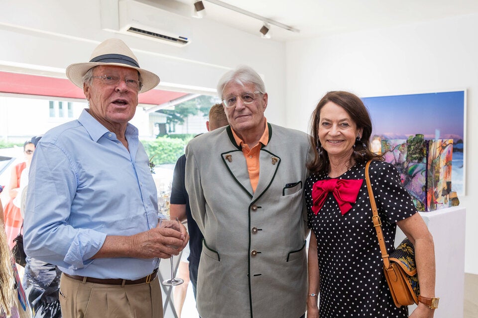 Herbert Kloiber, Gert Rudolf Flick mit Corinne Flick