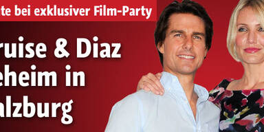 Tom Cruise & Cameron Diaz in Salzburg!