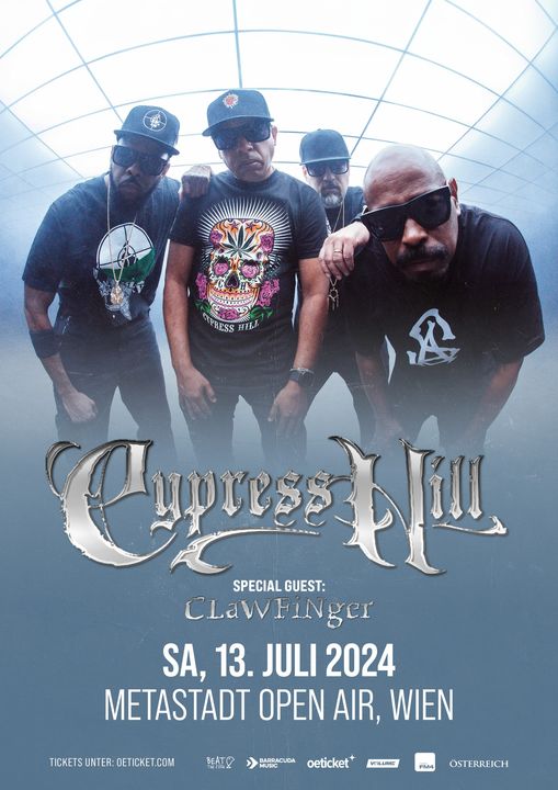 Clawfinger beim ÖSTERREICH-Konzert von Cypress Hill