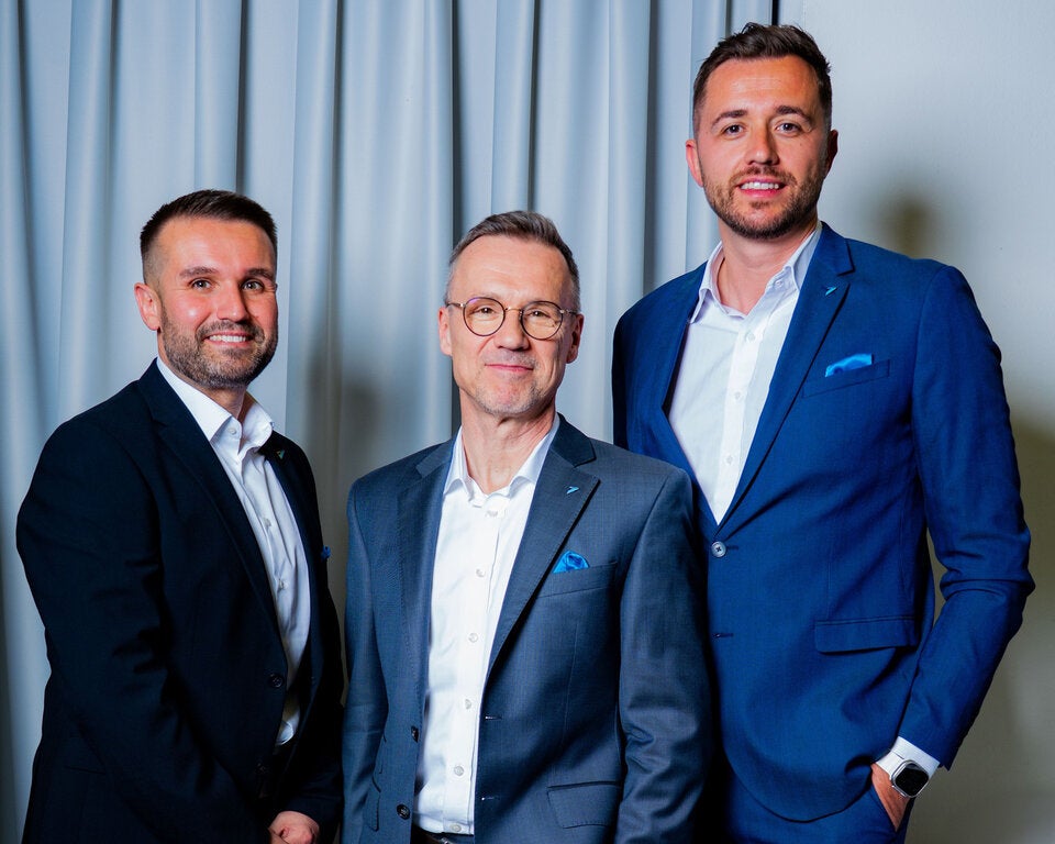 Alexander Springler (General Manager Daikin Österreich), Gerhard Perschy und Almir Karagic