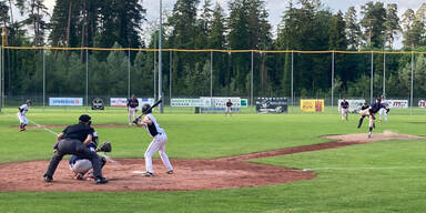 Baseballspiel Feldkirch Cardinals gegen Dornbirn Indians