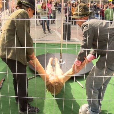 Poledance gegen Gatterjagd