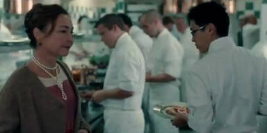 Die K&ouml;chin & der Pr&auml;sident