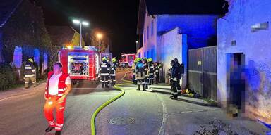 Brand Familie eingesperrt