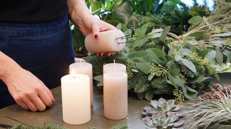 Schritt für Schritt Anleitung: So gelingt der perfekte Adventkranz
