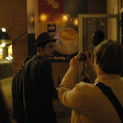 Pete Doherty in Österreich