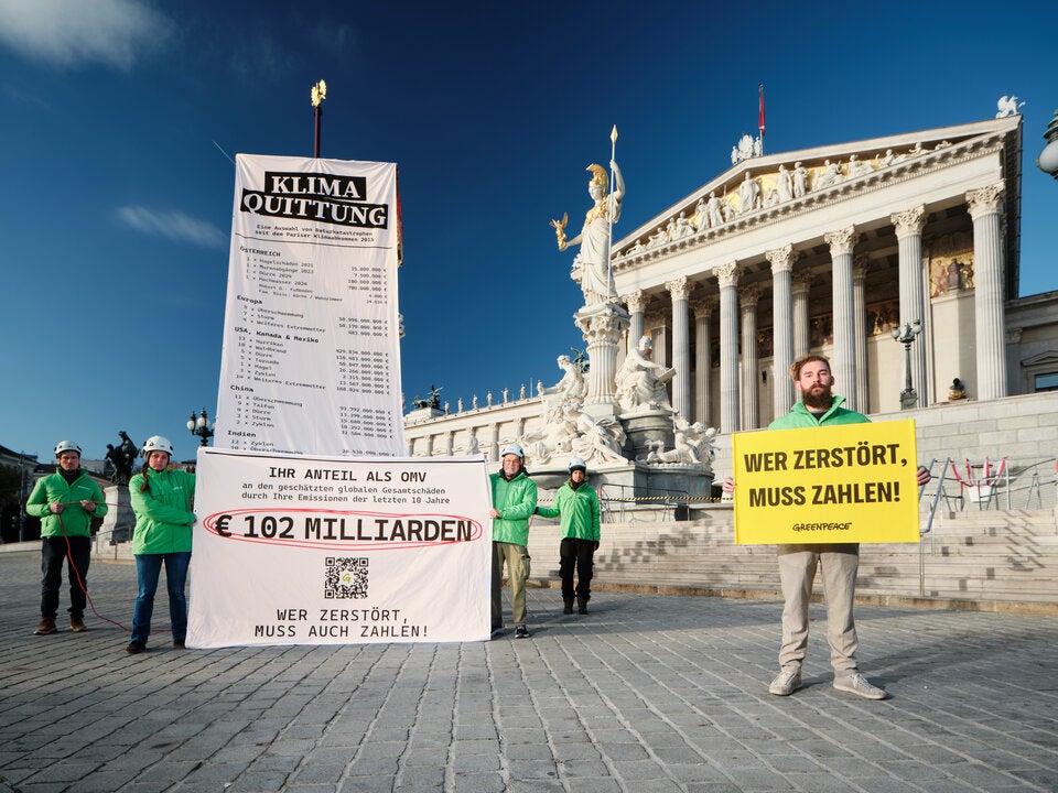 Greenpeace Klima-Quittung