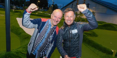 Andy Lee Lang und Hans Enn.