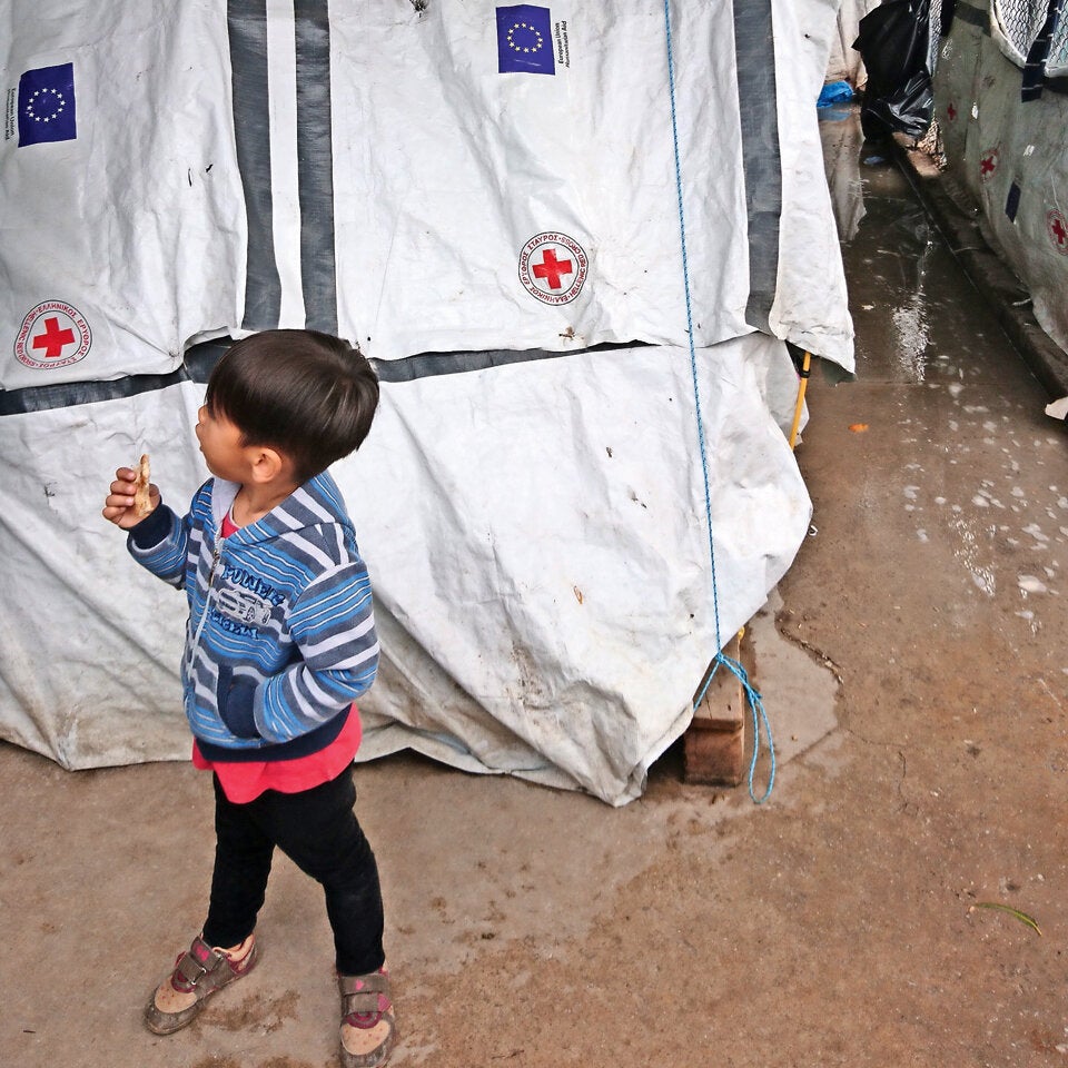 Lesbos Moira Flüchtlinge