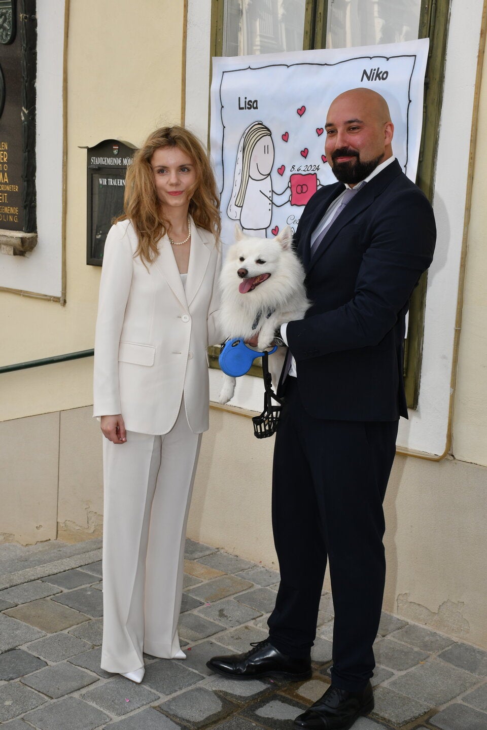 Niko Kern und seine Lisa Maria haben sich das Ja-Wort gegeben