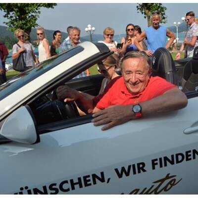 Lugner crasht Maserati