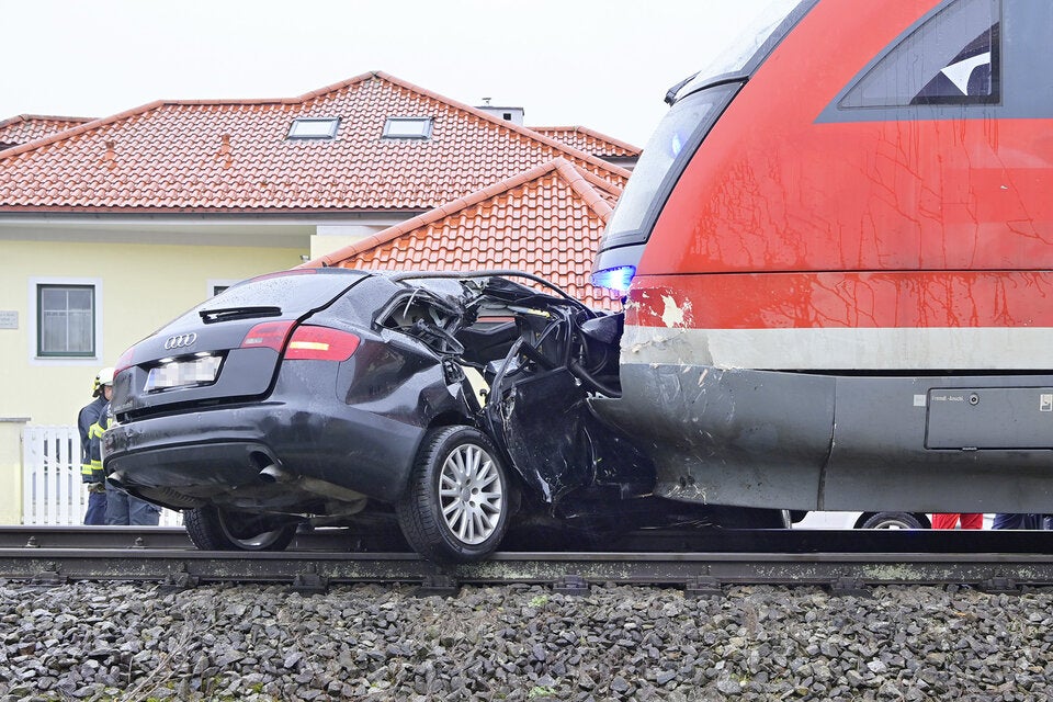 Zug-Unfall in Schalchen